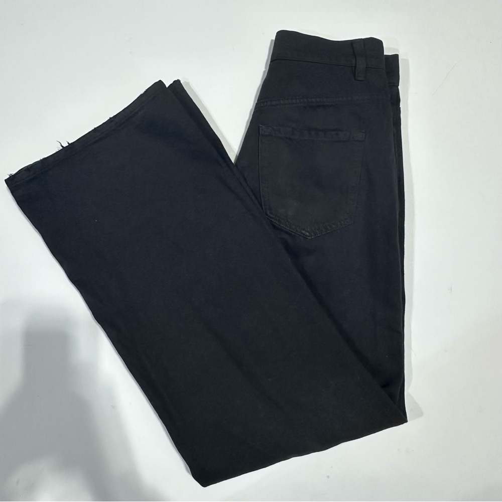 Pacsun black baggy jean size 25 distressed